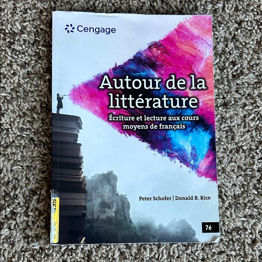 Autour de la litterature French Literature Textbook 7th edition